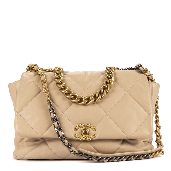 Chanel Handbags - Chanel Classic 19 Flap Large